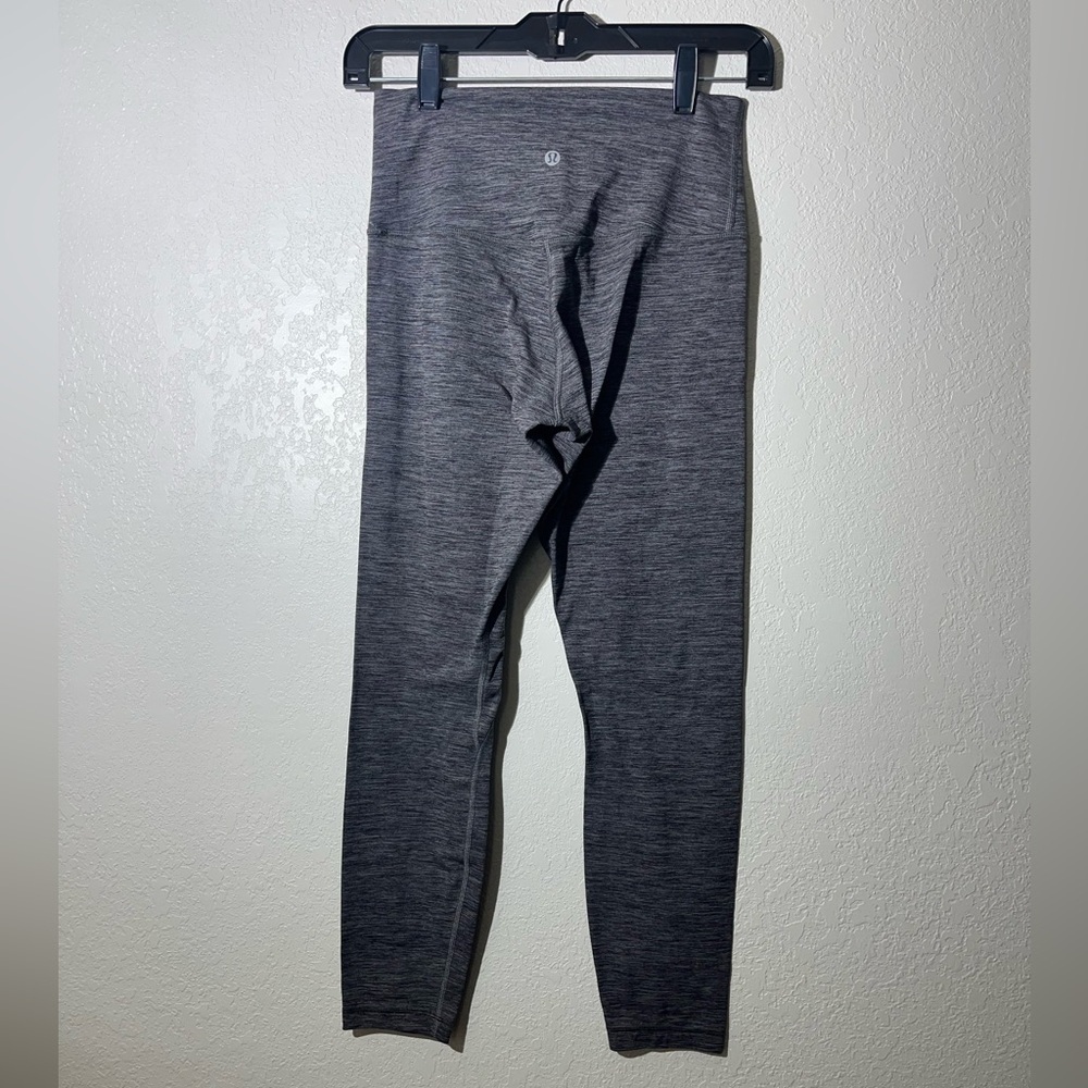 Lululemon Athletica Charcoal Leggings - Picture 2 of 4